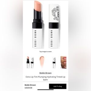 NEW Bobbi Brown Extra Lip Tint Plumping Hydrating Tinted Lip Balm